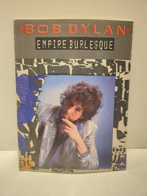 Bob Dylan Empire Burlesque Sheet Music Songbook 1985 Guitar Vocals Free Shipping - Image 1 of 4