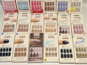 Kiss Nails💅Gel Fantasy Medium/Large you choose!New designs more on my page 👀 - Picture 1 of 26