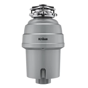 Kraus KWD210-75 3/4 HP Continuous Feed Garbage Disposal - Grey - Picture 1 of 12