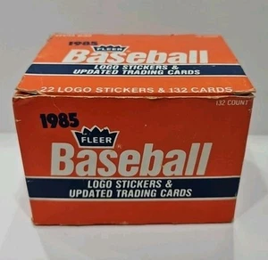 1985 Fleer Update SET Factory Logo Stickers RARE BASEBALL Trading Cards - Picture 1 of 5