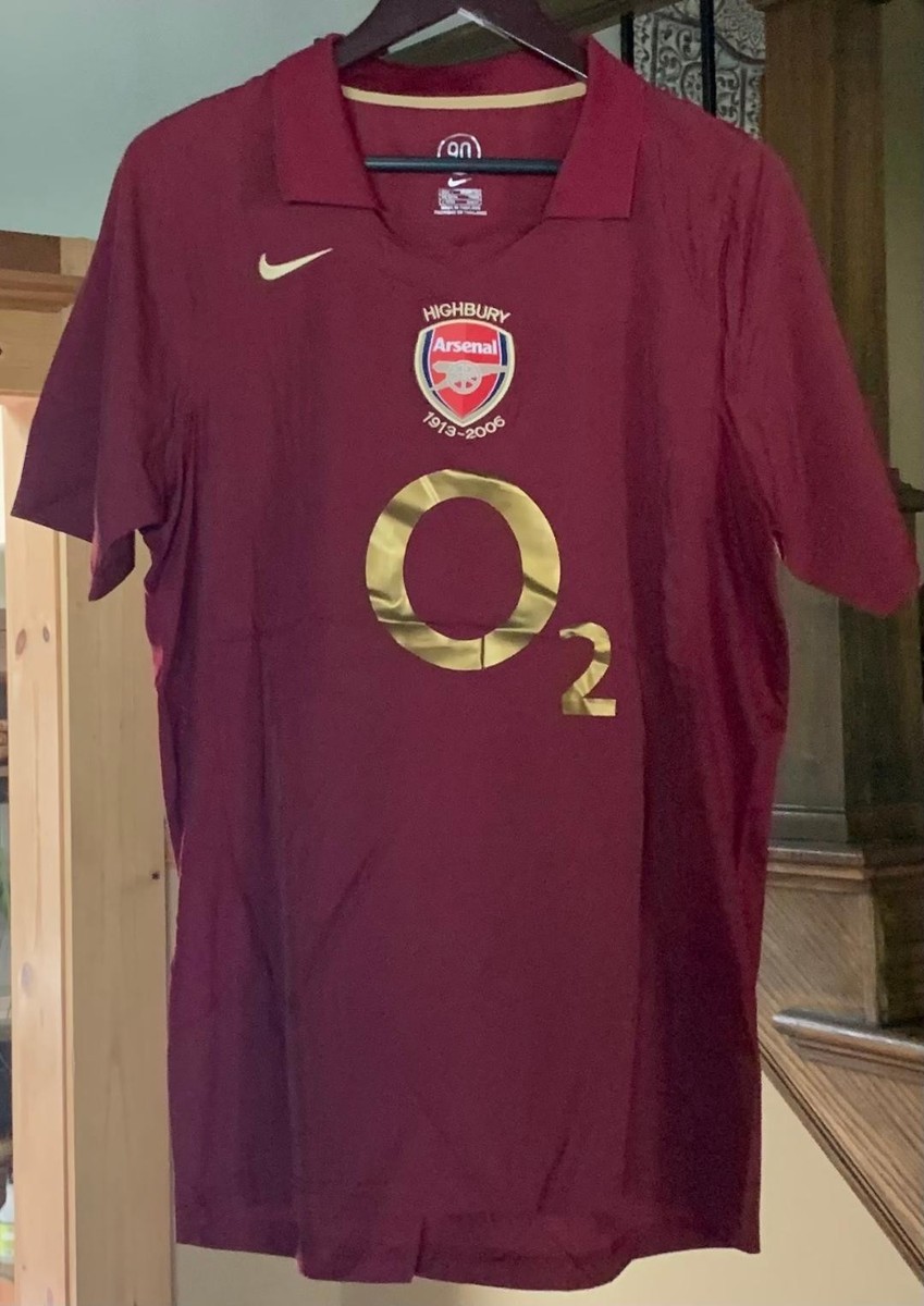 7SM1【Arsenal】ゲームシャツ　サッカー　HENRY 古着used 33e9282318e4e89d66a58227569cb2