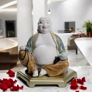 Lladro 01008566 Happy Buddha Figur #8566 - Bild 1 von 6