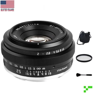 25mm F2 APS-C Frame Large Aperture Manual Portrait Lens Nikon Z Mount Mirrorless - Bild 1 von 10