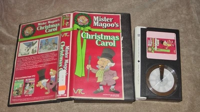 Mister Magoo's Christmas Carol BETAMAX Video Tape Ex Rental Pre Cert VTC RARE - Image 1 of 4