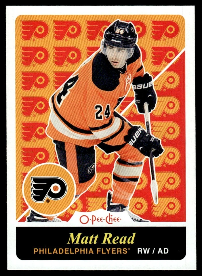 2015-16 O-Pee-Chee Retro Matt Read Philadelphia Flyers #396 - Image 1 of 2