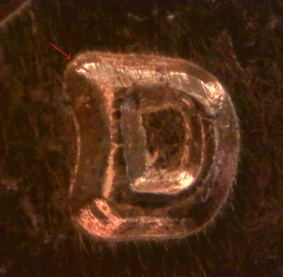 1962-D Lincoln Memorial Cent Penny - Re-punched Mintmark RPM Error Coin (t1037) - Image 1 of 3