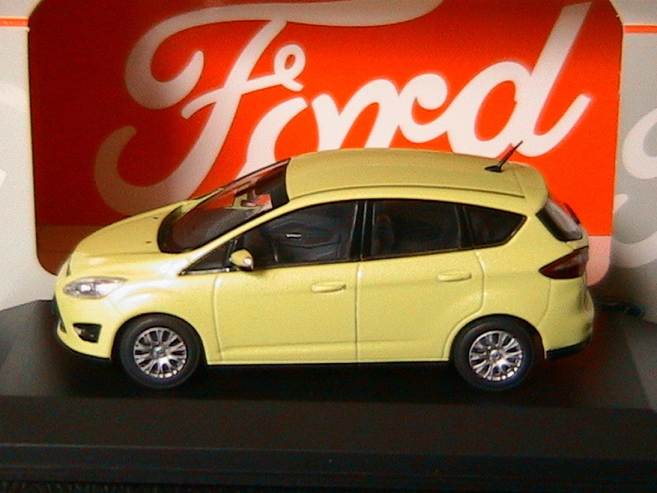 FORD C-MAX 2011 GIALLO COMPATTO MINICHAMPS 1/43 GIALLA 5 PORTE FUNF TUREN FOCUS - Immagine 1 di 1