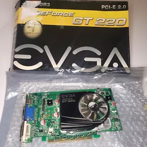 ASUS GeForce GT220 1GB 64-bit ENGT220/DI/1GD2(LP)/V2 Graphics Video Card untest - Picture 1 of 11