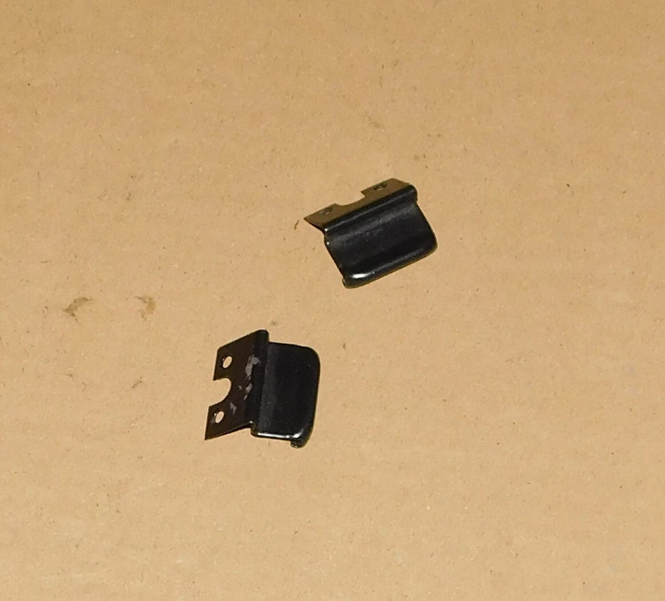 Ford Mustang Mercury Cougar 1971-73 sello de riel de techo/clip guía de ventana - par Foto 1 de 3