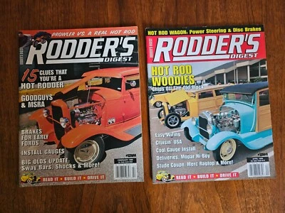 Rodder's Digest Magazine Feb & Apr  1999 No. 88 & 89 Prowler Vs A Real Hot Rod - Image 1 of 4