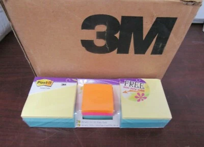 LOT OF12 3M Post-it Notes Cube Value Pack 3" x 3" 400 Sheets Cube 2053-SPVAD[9E] - Image 1 of 4