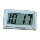 Retro Car Digtal Clock Compact Button Battery Powered Clock Self-Adhesive Clock