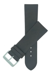 New Extra Wide Genuine Leather Dark Brown Watch Strap Sizes From 24mm To 34mm - Picture 1 of 3