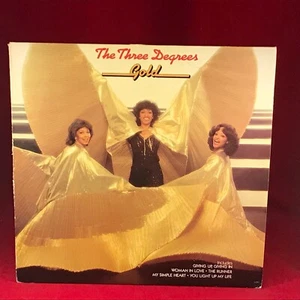 THREE DEGREES Gold 1980 UK vinyl LP record live best of greatest The Runner P - Imagen 1 de 3