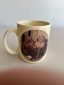 Taza de café vintage Anheuser-Busch orgullosa de ser tus cogollos cachorros en caja - Imagen 1 de 8
