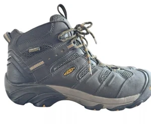 Keen Utility Men's Lansing Mid Waterproof Steel Toe Work Boots US Size 9.5 - Picture 1 of 6