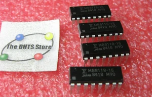 MB8118-15 Fujitsu 8118 16384-Bit RAM DRAM IC 150nS Plastic - Used Qty 4 - Picture 1 of 1