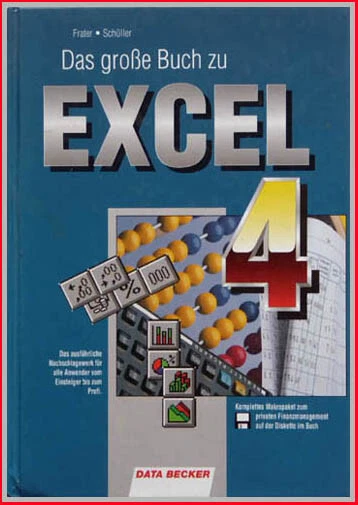 Data Becker - Das große Buch zu Excel 4 - Oroginal - Bild 1 von 1