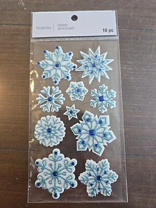 Recollections SNOWFLAKES Scrapbooking Stickers - Picture 1 of 1