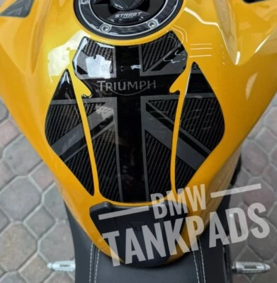 TRIUMPH SPEED TRIPLE TANQUE PAD PROTECTOR SPEEDTRIPLE TANQUE PAD MOTO CALCOMANÍA 3D Foto 1 de 2