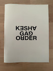 Kesha Gag Order Lyric Book 22 x 28 cm