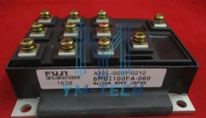 Fuji Electric 6MBI100FA-060 Module 6X100A 600V - Picture 1 of 1