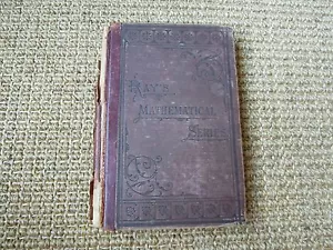 Elements Algebra Rays Mathematical Series Book Eclectic Education Series c1866 - Picture 1 of 12