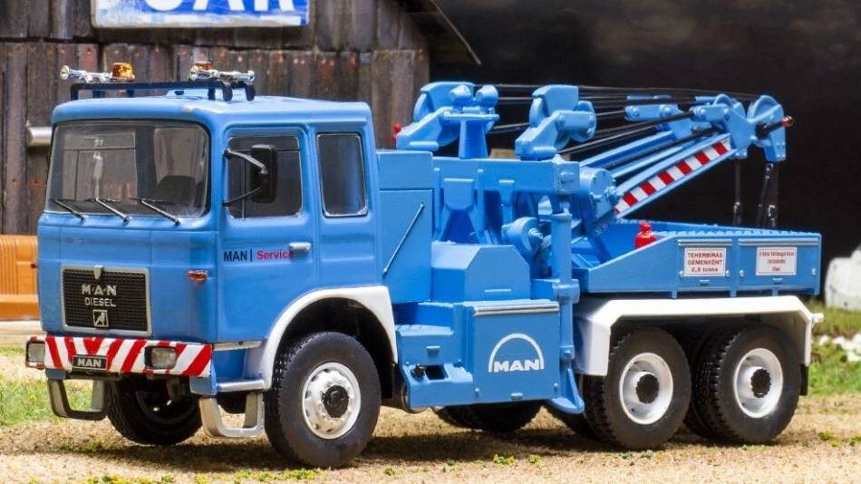 Modellino camion scala 1:43 Ixo MAN F 8 26.281 diecast modellismo statico - Immagine 1 di 1