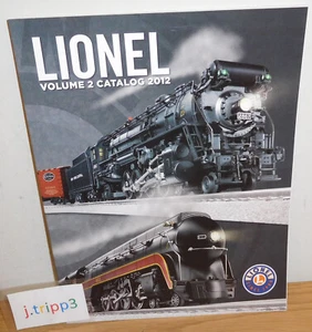 LIONEL TOY TRAINS 2012 VOLUMEN 2 CATÁLOGO LIBRO ESCALA O CALIBRE AM. FLYER 154 PAGINAS - Imagen 1 de 3