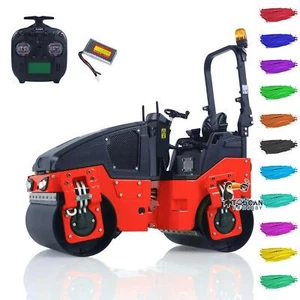 1:14 BW120AD Metal RC Rodillo de Carretera Vehículo Eléctrico Doble Cepillado Motores ST8 Radio - Imagen 1 de 10