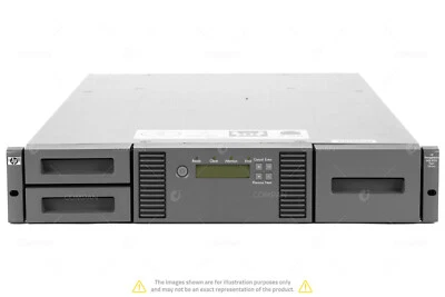 407351-001 HP STORAGEWORKS MSL2024 G3 TAPE LIBRARY - Image 1 of 4