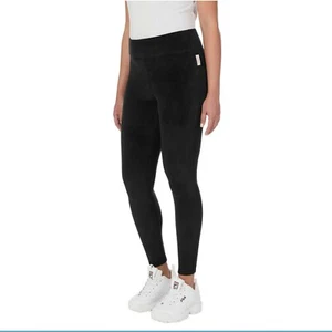 Leggings attivi casual nuovi con etichette Fila donna velluto alto vita elastica S-XX - Foto 1 di 8