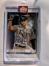 2022 Topps Archives Signature Series AUSTIN MEADOWS #01/29 Tampa Bay Rays