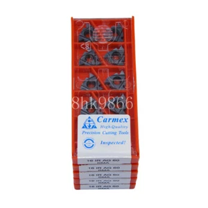 50pcs Carmex 16IR AG60 BMA High quality Threading blade Carbide Inserts - Picture 1 of 3