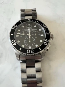 TAG Heuer Aquaracer Men's 43mm Black Dial Watch - CAN1010.BA0821 - Full Set - Picture 1 of 3