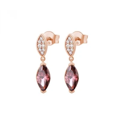 ROSATO GIOIELLI COLLEZIONE GAIA ORECCHINI PENDENTI E ZIRCONI ARGENTO 925 RZGA49 - Immagine 1 di 4