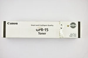 Canon GPR-15 Black Standard Yield Toner Cartridge Genuine NEW IN OPEN BOX - Picture 1 of 3