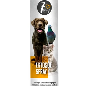 7Pet Ektosol Spray 250 ml Abwehrmittel gegen Zecken und Parasiten Flohspray - Bild 1 von 2