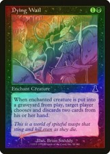 Dying Wail FOIL Urza's Destiny NM Black Common MAGIC GATHERING CARD ABUGames