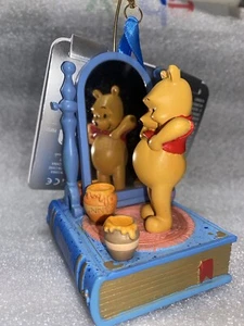 Disney Winnie Puuh Weihnachtsornament singendes Skizzenbuch Klang Honigspiegel - Bild 1 von 6