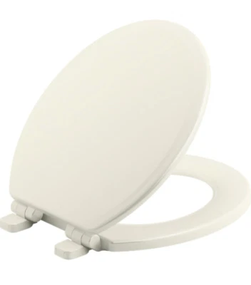 Asiento de inodoro Ridgewood 20455-96, redondo, galleta Foto 1 de 4
