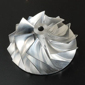 Rueda compresora de billete 7+7 para rendimiento Garrett GT35 GT3576R 59,1/76,13 mm - Imagen 1 de 4