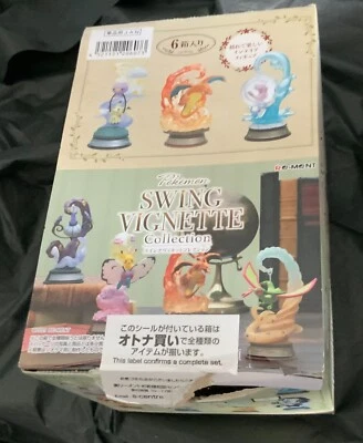 Re-Ment Pokemon Swing Viñeta Colección Caja Set Rement Caja Abierta Nuevo Precintado Foto 1 de 4