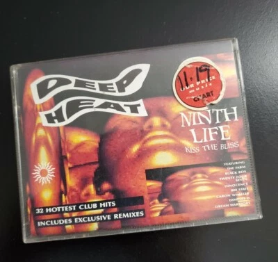 Cassette Deep Heat 9 Ninth Life Double Tape 1990 Telstar STAC2470 - Image 1 of 4