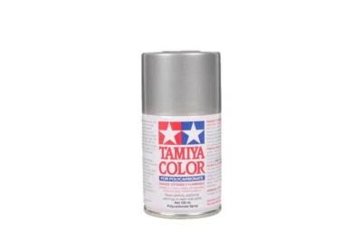 Tamiya Polycarbonate Lexan Paint PS-41 Bright Silver Spray Can TAM86041 86041 - Image 1 of 2