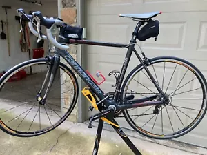 Cannondale Six Carbon Fiber Ultegra Dura Ace 54cm Black/Red - Picture 1 of 9
