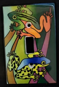 Rainforest Frogs Light Wall Plate Switch Cover - Picture 1 of 4