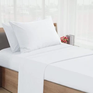 4 Piece Cot Size Sheets Fitted Cot Sheet Set 30"x75" for Camp Bunk/Guest Beds - Picture 1 of 39