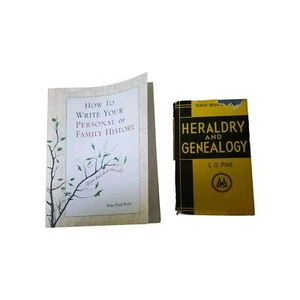 Heraldry & Genealogy Teach yourself book Pine How To Write Your Personal History - Picture 1 of 10
