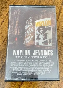 Waylon Jennings It’s Only Rock & Roll! Cassette Tape (1983) AHK1-4673 - Picture 1 of 3
